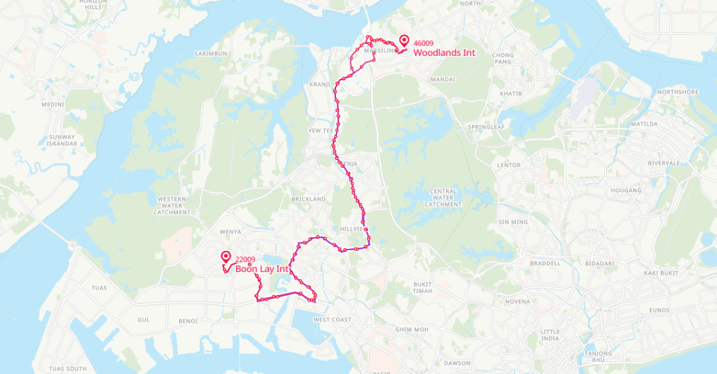 Bus 178 Route Map