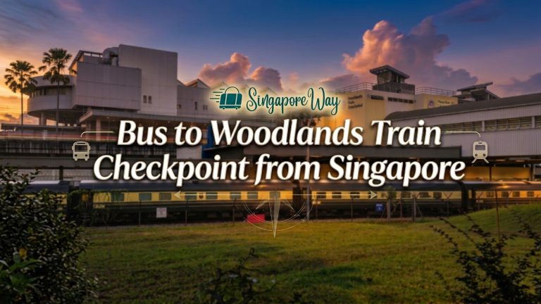 What Bus to take Woodlands Train Checkpoint from Singapore